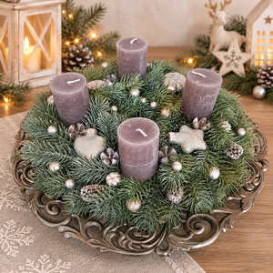 Adventi koszorú III. - Meska.hu