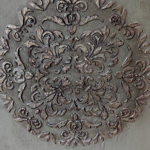 3D technikával díszített vintage éjjeli szekrény - otthon & életmód - bútor - szekrény - Meska.hu