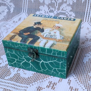 Kekszes doboz, sütis doboz, sütitartó - otthon & életmód - tárolás & rendszerezés - doboz - Meska.hu