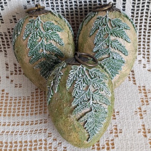 Felakasztható rusztikus húsvéti tojás - ünnepi díszek, dekorációk - húsvéti díszek és dekorációk - húsvéti tojás, hímestojás - Meska.hu