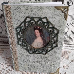 Erzsébet királyné / Sisi portréjával díszített határidő napló - Meska.hu