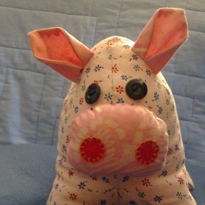 Gömbi, a szerencsemalac -  - Meska.hu