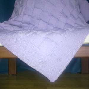 Kötött babatakaró - Meska.hu