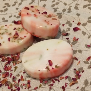 Rózsaszirmos szappan , Szépségápolás, Szappan & Fürdés, Kézműves szappan, , MESKA