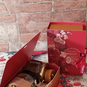 Könyv ajándék csomag  - karácsony - karácsonyi ajándékozás - karácsonyi ajándékcsomagolás - Meska.hu