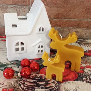 Nagy szarvas gyertya  - Meska.hu