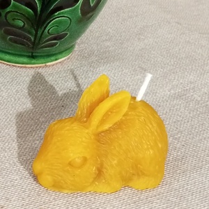 Méhviasz nyuszi, Otthon & Életmód, Gyertya, illat, aroma, Gyertya, , MESKA