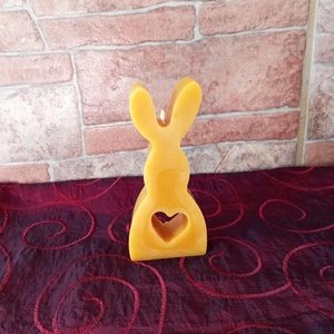 Méhviasz nyuszi, Kellékek & szerszámok, Dekorációs kellékek, Dekorációs gyertya, , MESKA