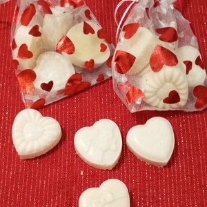 Organza tasakban 4 mini szappan , Szépségápolás, Szappan & Fürdés, Kézműves szappan, , MESKA