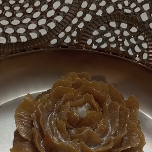 Csillamporos szellőrózsa méhviasz gyertya , Otthon & Életmód, Gyertya, illat, aroma, Gyertya, , MESKA