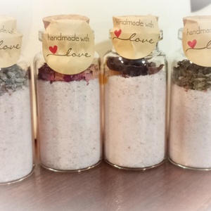 Fürdősó  - szépségápolás - szappan & fürdés - fürdősó, fürdőgolyó, habfürdő - Meska.hu