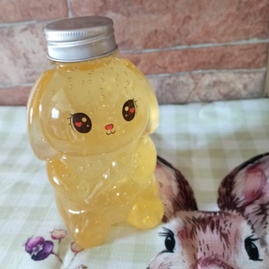 Nyuszis üvegben akác méz  - élelmiszer - méz & propolisz - Meska.hu