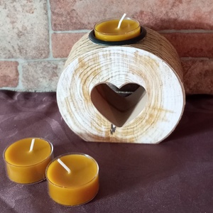 Fa mécsestartó , Otthon & Életmód, Gyertya, illat, aroma, Mécses és mécsestartó, , MESKA