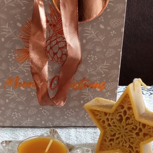 Méhviaszos ajándék csomag karácsonyra  - Meska.hu