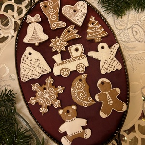 Mézeskalács díszek - Meska.hu