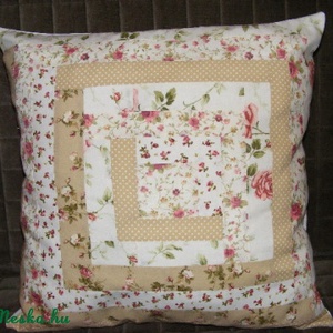 patchwork párnahuzat+takaró, Otthon & Lakás, Párna & Párnahuzat, Lakástextil, Patchwork, foltvarrás, Meska