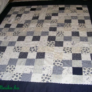 patchwork takaró,kék virágos - otthon & lakás - lakástextil - ágytakaró - Meska.hu patchwork takaró,kék virágos - otthon & lakás - lakástextil - ágytakaró - Meska.hu