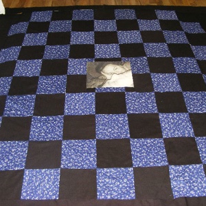 patchwork takaró apró kockákból - otthon & lakás - lakástextil - ágytakaró - Meska.hu