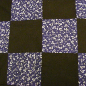 patchwork takaró apró kockákból - Meska.hu