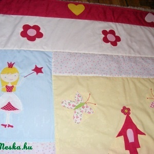 Patchwork takaró, falvédőnek is alkalmas, királylány, hintó kastély - otthon & lakás - lakástextil - falvédő - Meska.hu Patchwork takaró, falvédőnek is alkalmas, királylány, hintó kastély - otthon & lakás - lakástextil - falvédő - Meska.hu