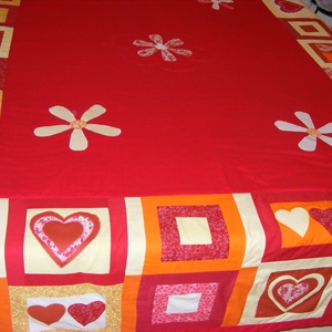 patchwork ágytakaró, , Otthon & Lakás, Ágytakaró, Lakástextil, Varrás, Patchwork, foltvarrás, Meska