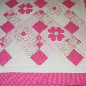 patchwork lányoknak - otthon & életmód - lakástextil - ágytakaró - Meska.hu