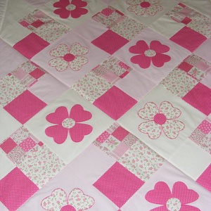 patchwork lányoknak - otthon & életmód - lakástextil - ágytakaró - Meska.hu