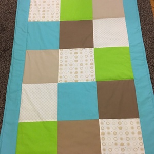 patchwork falvédő,takaró szettben, Kisvakond, süni, - otthon & életmód - lakástextil - ágytakaró - Meska.hu