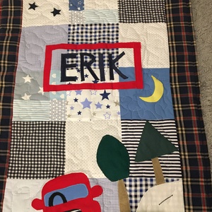 Patchwork takaró, falvédő Járműves - otthon & életmód - Meska.hu