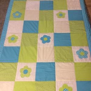 patchwork takaró, falvédő, türkiz-zöld, virágmintával - otthon & lakás - lakástextil - takaró - Meska.hu patchwork takaró, falvédő, türkiz-zöld, virágmintával - otthon & lakás - lakástextil - takaró - Meska.hu