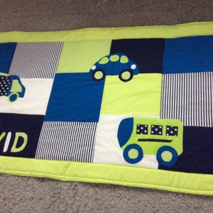 patchwork takaró járművekkel - otthon & életmód - lakástextil - ágytakaró - Meska.hu