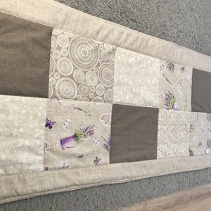 Patchwork falvédő levendula mintával, Otthon & Lakás, Lakástextil, Falvédő, Patchwork, foltvarrás, Meska
