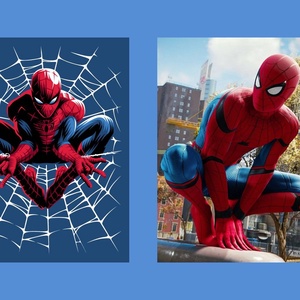 Patchwork takaró, falvédő Spiderman, Pókember - otthon & életmód - babaszoba, gyerekszoba - falvédő gyerekszobába - Meska.hu