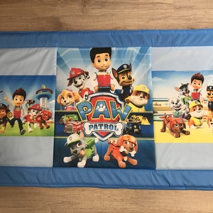 Patchwork takaró, falvédő Mancs őrjárat - otthon & életmód - babaszoba, gyerekszoba - falvédő gyerekszobába - Meska.hu