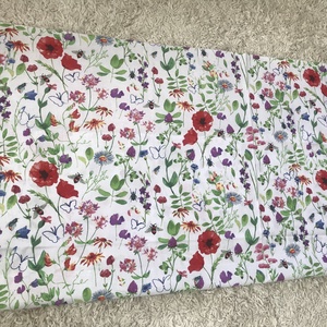 Patchwork falvédő virágos rét pipacs  - otthon & életmód - lakástextil - falvédő - Meska.hu