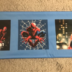 Patchwork takaró, falvédő Spiderman, Pókember - otthon & életmód - babaszoba, gyerekszoba - falvédő gyerekszobába - Meska.hu
