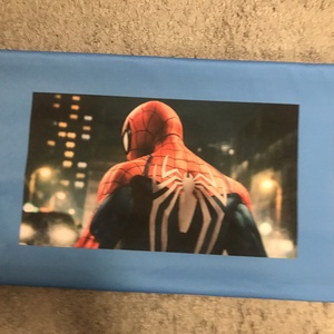 Patchwork takaró, falvédő Spiderman, Pókember - otthon & életmód - babaszoba, gyerekszoba - falvédő gyerekszobába - Meska.hu