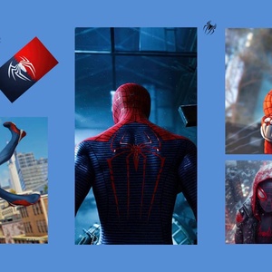 Patchwork takaró, falvédő Spiderman, Pókember - otthon & életmód - babaszoba, gyerekszoba - falvédő gyerekszobába - Meska.hu