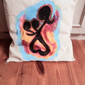 Csodaszépet álmodtam- vászon párnahuzat  - otthon & életmód - lakástextil - párna & párnahuzat - Meska.hu