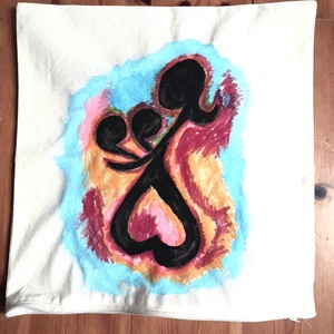 Csodaszépet álmodtam- vászon párnahuzat  - otthon & életmód - lakástextil - párna & párnahuzat - Meska.hu