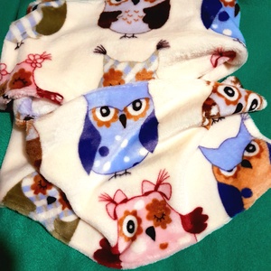 Hosszú éjszaka-baglyos sál  - ruha & divat - sál, sapka, kendő - sál - Meska.hu