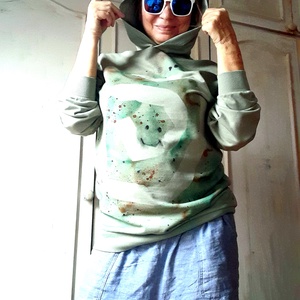 A Mosolyod körbeér! - pulóver  - ruha & divat - női ruha - pulóver - Meska.hu