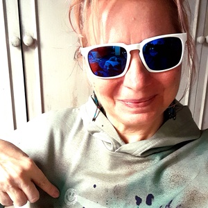 A Mosolyod körbeér! - pulóver  - ruha & divat - női ruha - pulóver - Meska.hu