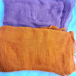 Szilva vagy barack ?/ géz sál  - ruha & divat - sál, sapka, kendő - sál - Meska.hu