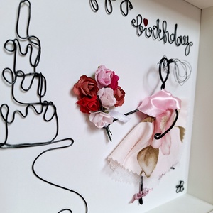 Happy Birthday - otthon & életmód - dekoráció - kép & falikép - 3d képek - Meska.hu