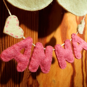 Filc neves felhőcske -  - Meska.hu