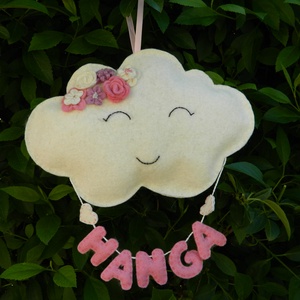 Filc neves felhőcske - Meska.hu