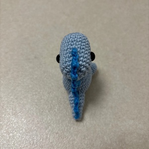 Horgolt dinó - karácsony - karácsonyi lakásdekoráció - ünnepi asztaldekoráció - Meska.hu