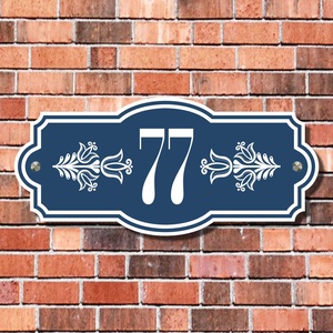 Házszámtábla - magyaros - otthon & életmód - ház & kert - házszám - Meska.hu