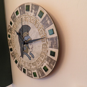 Római légiós katona falióra - otthon & életmód - dekoráció - Meska.hu